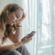 Tween Girl Looking at Phone